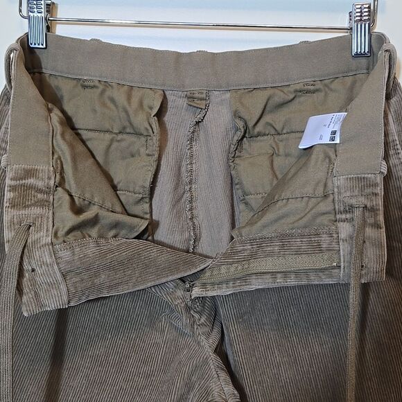 Uniqlo Corduroy Smart Ankle Pants Men's Medium Unisex Preppy Academia Grandpa - Picture 12 of 16